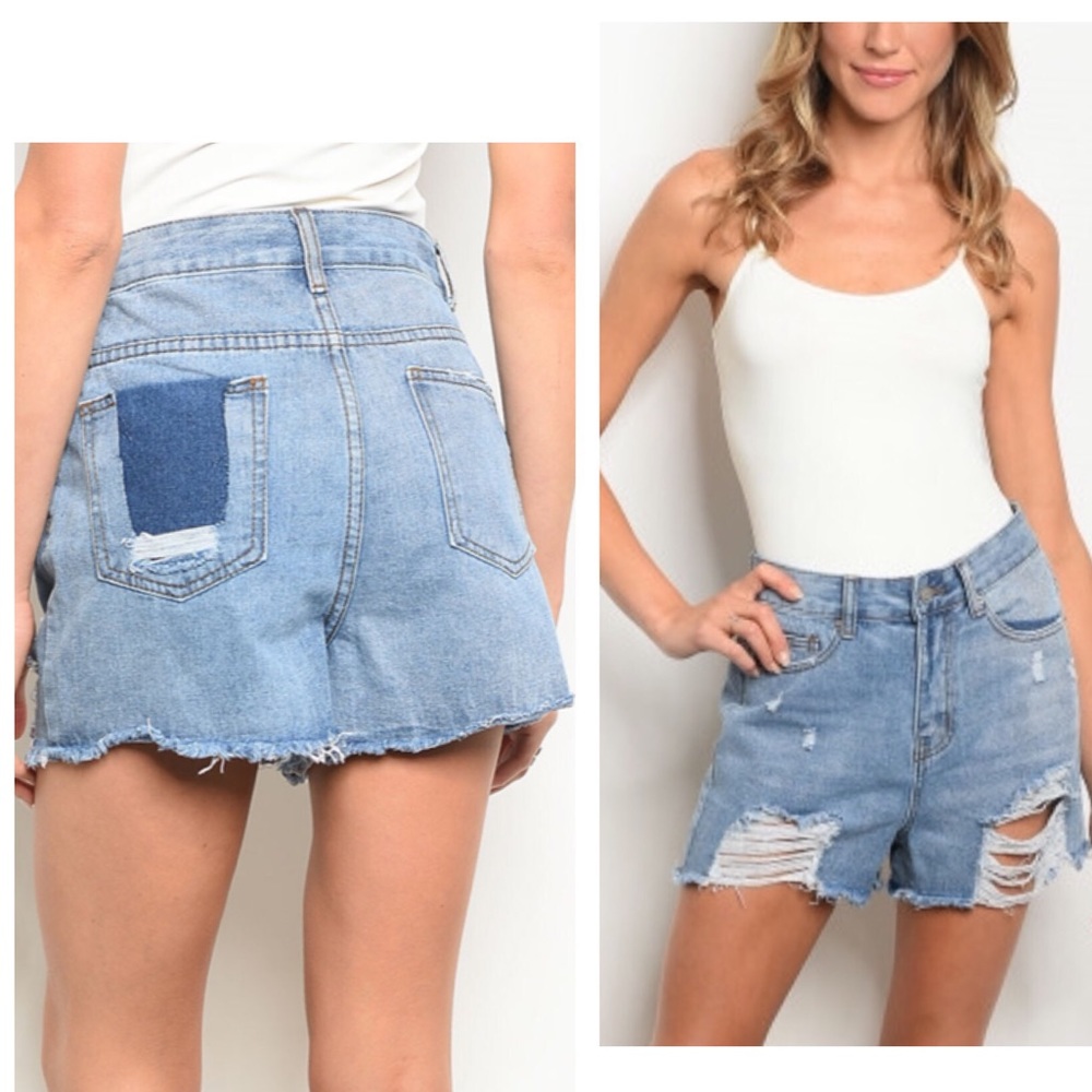 ☕️Perfect Denim Shorts🌟 - Picture 3 of 3